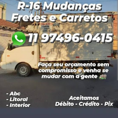 R-16 Mudanças fretes e Carretos